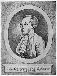 Cruel Coppinger - born 1723