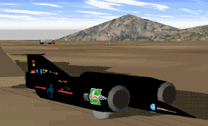 Thrust SSC for Microsoft Flight Simulator