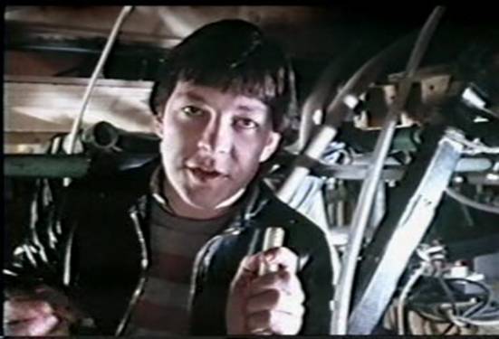 Richard smoking a cigar